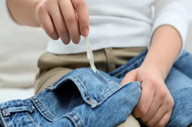 comment enlever du chewing gum sur un vetement